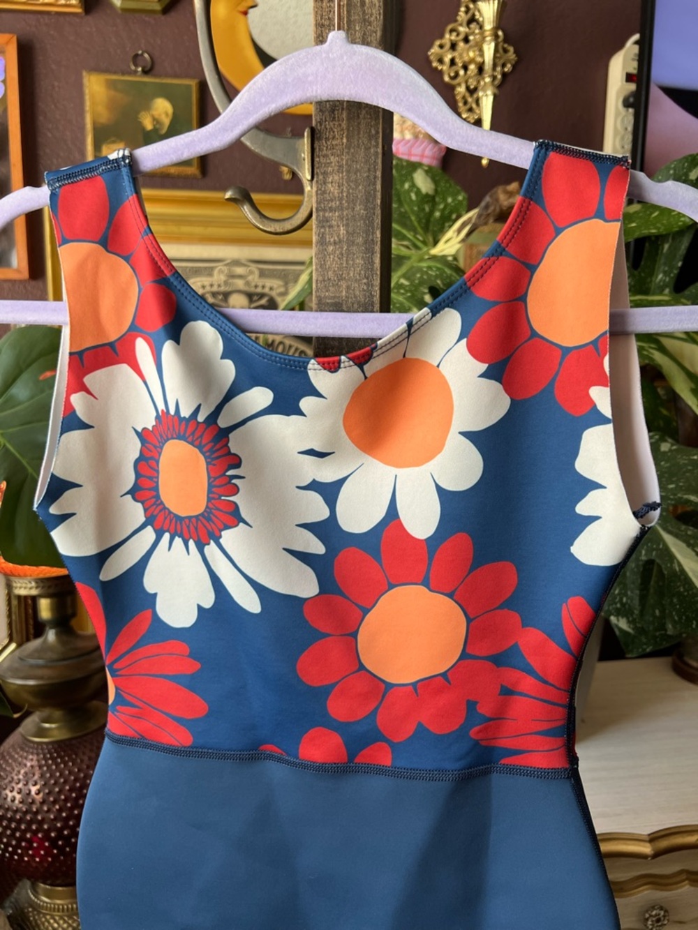 SEEA Lido Floral One Piece Surf Suit Swimsuit Size Small - Picture 2 of 7